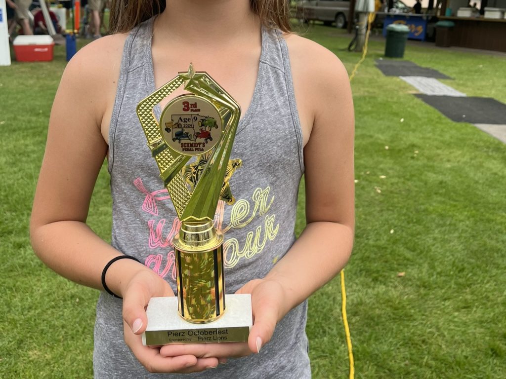 Pierz Oktoberfest Tractor Pull Trophy