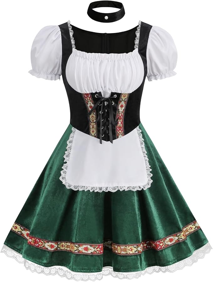 Oktoberfest Dirndl Green